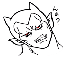 child devil del. sticker #9172100