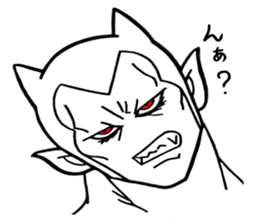 child devil del. sticker #9172100