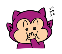 child devil del. sticker #9172106