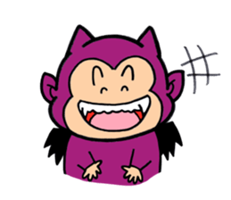 child devil del. sticker #9172107