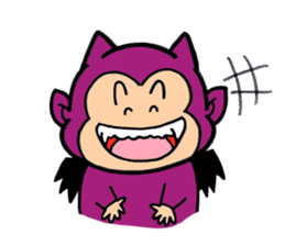 child devil del. sticker #9172107