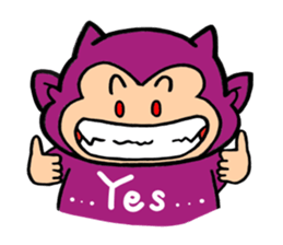 child devil del. sticker #9172108