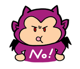 child devil del. sticker #9172109