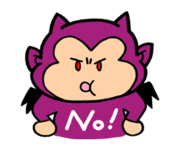 child devil del. sticker #9172109