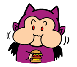 child devil del. sticker #9172110