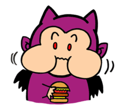 child devil del. sticker #9172110