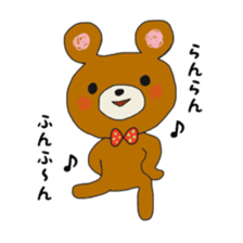 The daily life which is a bear freely2 sticker #9172798