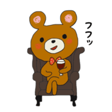 The daily life which is a bear freely2 sticker #9172807