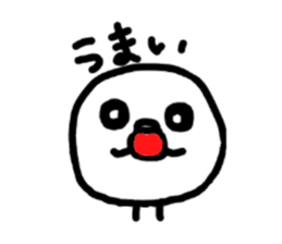 Chick handwriting2 sticker #9173228