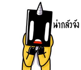 Mr.Jack & Friends by Paper the kid sticker #9173734