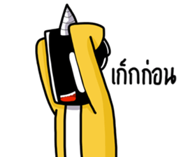 Mr.Jack & Friends by Paper the kid sticker #9173737