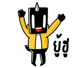 Mr.Jack & Friends by Paper the kid sticker #9173740