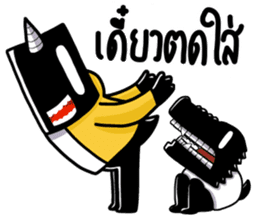 Mr.Jack & Friends by Paper the kid sticker #9173753