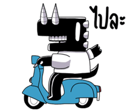 Mr.Jack & Friends by Paper the kid sticker #9173761