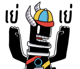 Mr.Jack & Friends by Paper the kid sticker #9173763