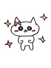 It is a cat of the honeymoon sticker #9173858