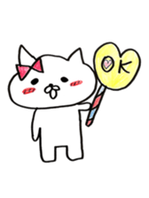 It is a cat of the honeymoon sticker #9173860