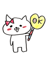 It is a cat of the honeymoon sticker #9173860