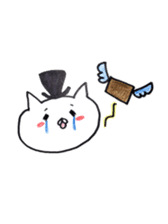 It is a cat of the honeymoon sticker #9173884