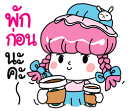 Dang & Rabbit Tay life is beautiful sticker #9174248