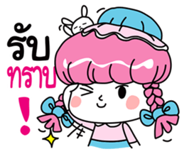 Dang & Rabbit Tay life is beautiful sticker #9174264