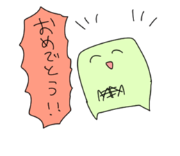 MARU FUJOSHI&SHIKAKU FUJOSHI Stickers sticker #9174565