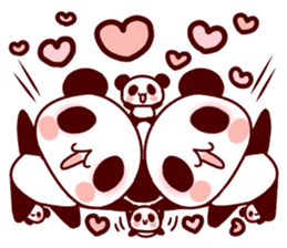 Full of panda every day! sticker #9174930