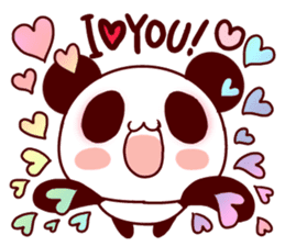 Full of panda every day! sticker #9174931
