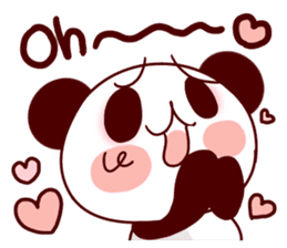Full of panda every day! sticker #9174951