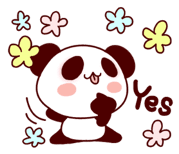 Full of panda every day! sticker #9174954