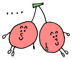 Talkative fruit sticker #9175052