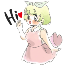 DOLL-GIRL and BOY sticker #9175524