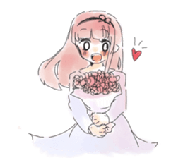 DOLL-GIRL and BOY sticker #9175529