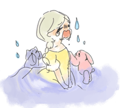 DOLL-GIRL and BOY sticker #9175530