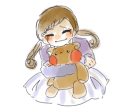 DOLL-GIRL and BOY sticker #9175531