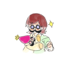 DOLL-GIRL and BOY sticker #9175533