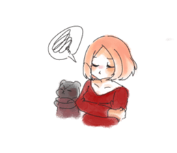 DOLL-GIRL and BOY sticker #9175534