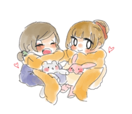 DOLL-GIRL and BOY sticker #9175536