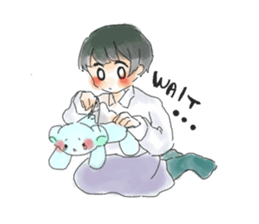 DOLL-GIRL and BOY sticker #9175546