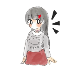 DOLL-GIRL and BOY sticker #9175550