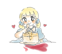 DOLL-GIRL and BOY sticker #9175553