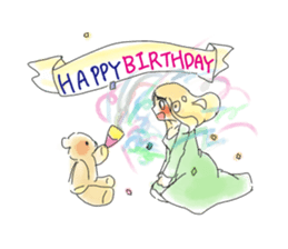 DOLL-GIRL and BOY sticker #9175555