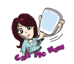 City Lady --- Be Yourself sticker #9175759