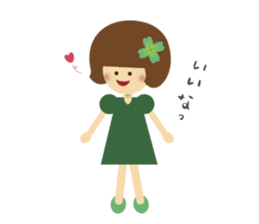 YOTSUBANO MIDORI-chan sticker #9175800