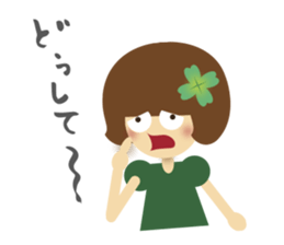 YOTSUBANO MIDORI-chan sticker #9175810