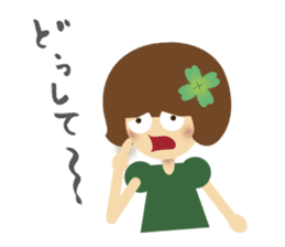 YOTSUBANO MIDORI-chan sticker #9175810