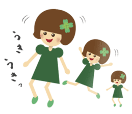 YOTSUBANO MIDORI-chan sticker #9175812