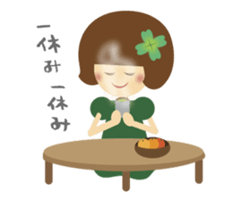 YOTSUBANO MIDORI-chan sticker #9175813