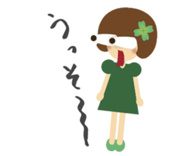 YOTSUBANO MIDORI-chan sticker #9175815
