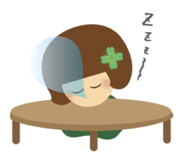 YOTSUBANO MIDORI-chan sticker #9175824